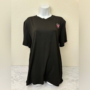 “I Run To Burn Off The Crazy”  Women’s Size M Short Sleeve T Shirt Pullover T1​​